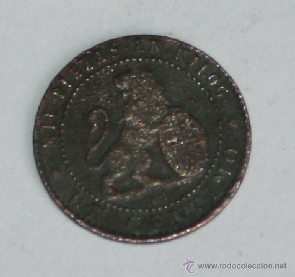 Monedas de Espa&ntilde;a: GOVIERNO PROVISIONAL  - 1 CENTIMO - 1870 - Foto 2