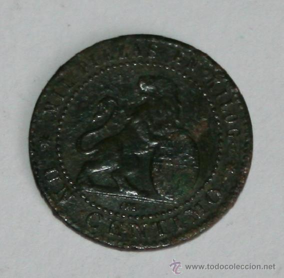 Monedas de Espa&ntilde;a: GOVIERNO PROVISIONAL - 1 CENTIMO - 1870 - M2 - Foto 1
