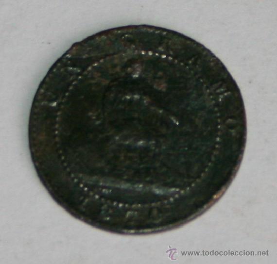 Monedas de Espa&ntilde;a: GOVIERNO PROVISIONAL - 1 CENTIMO - 1870 - M2 - Foto 2