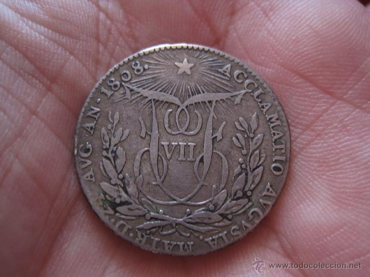 Monedas de Espa&ntilde;a: Fernando VII Medalla Proclamaci&oacute;n 1808 M&oacute;dulo 2 Reales - Foto 1