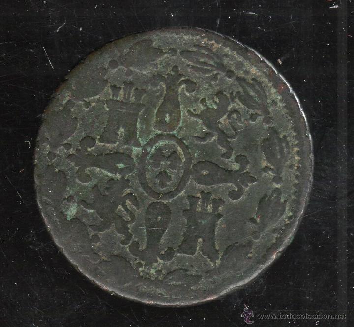 Monedas de Espa&ntilde;a: FERNANDO VII. 4 MARAVEDIS. 1827. SEGOVIA - Foto 2