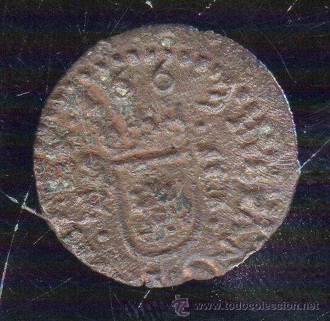 Monedas de Espa&ntilde;a: 4 MARAVEDIS. 1663. SEVILLA R. FELIPE IIII. - Foto 2