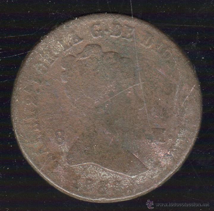 Monedas de Espa&ntilde;a: ISABEL II. 8 MARAVEDIS. 1838. SEGOVIA - Foto 1