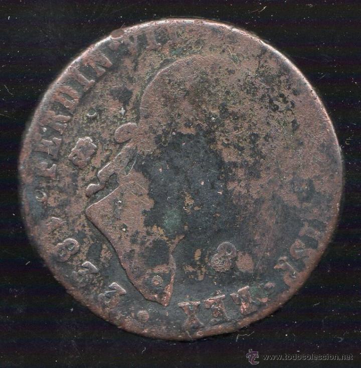 Monedas de Espa&ntilde;a: FERNANDO VII. 8 MARAVEDIS. 1833. SEGOVIA - Foto 1