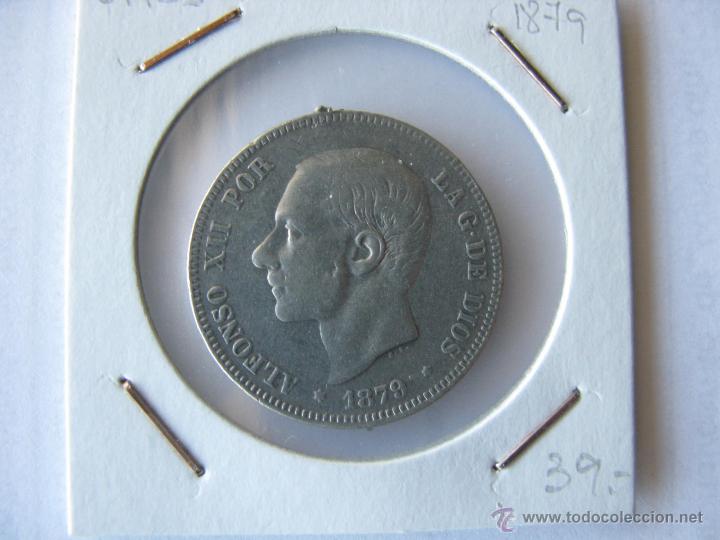Monedas de Espa&ntilde;a: MONEDA/MONEDAS 2 PESETAS 1879. ESPA&Ntilde;A - Foto 1