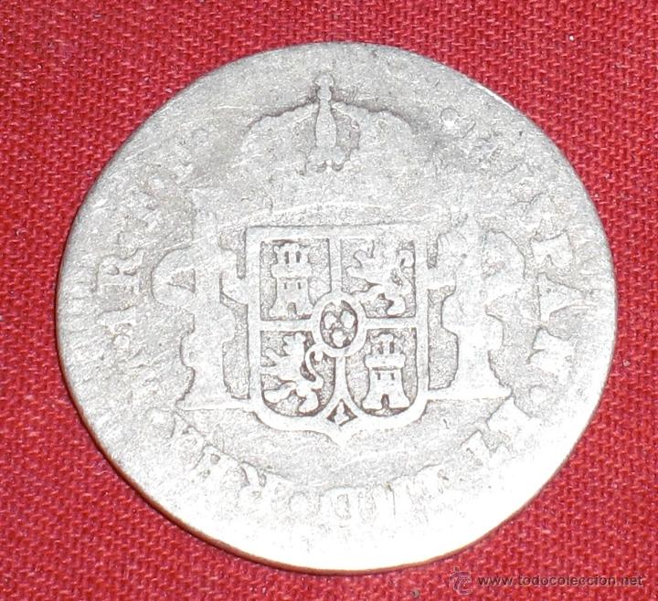 Monedas de Espa&ntilde;a: 1 real carlos III 1782 mexico - Foto 2
