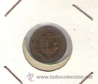 Monedas de Espa&ntilde;a: CENTIMO ALFONSO XIII DE 1906 S.L.V - Foto 1