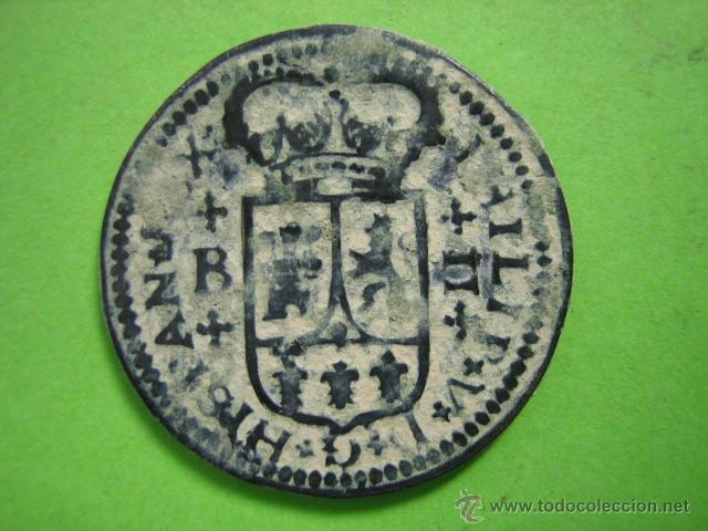 Monedas de Espa&ntilde;a: 2-Moneda Mediaval de 4 maravedies de Felipe V - Foto 1