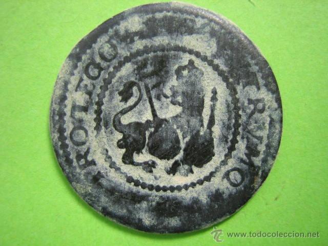 Monedas de Espa&ntilde;a: 2-Moneda Mediaval de 4 maravedies de Felipe V - Foto 2