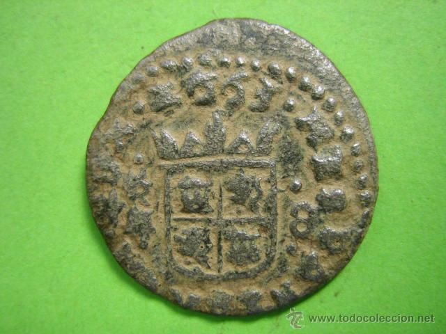 Monedas de Espa&ntilde;a: 2-Moneda Mediaval de 8 maravedies de Felipe IIII 1663 - Foto 2