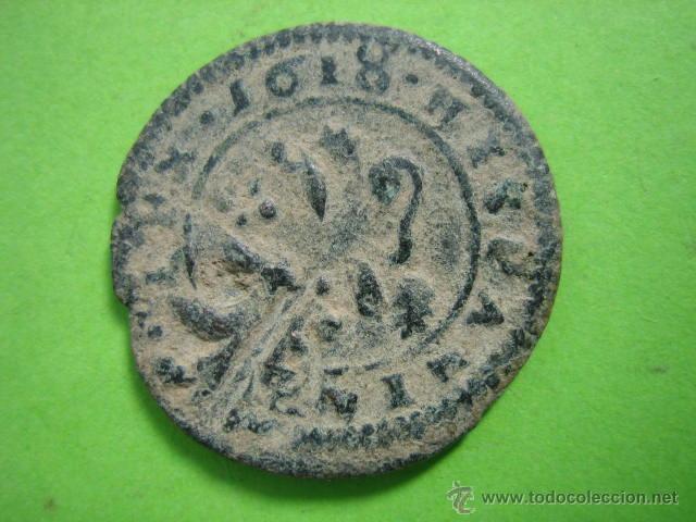 Monedas de Espa&ntilde;a: 2-Moneda Mediaval de 4 maravedies de Felipe - Foto 1