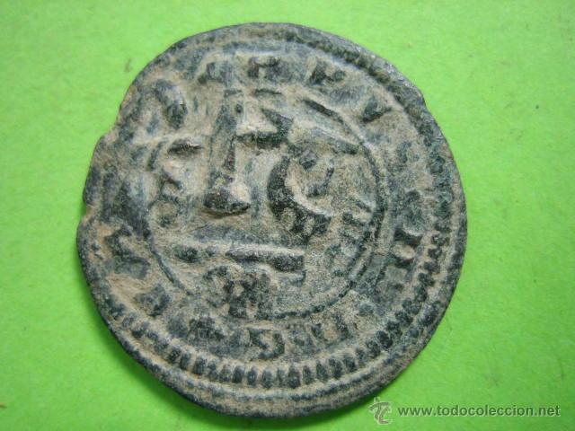 Monedas de Espa&ntilde;a: 2-Moneda Mediaval de 4 maravedies de Felipe - Foto 2