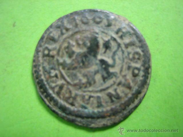 Monedas de Espa&ntilde;a: 2-Moneda Mediaval de 2 maravedies de Felipe - Foto 1