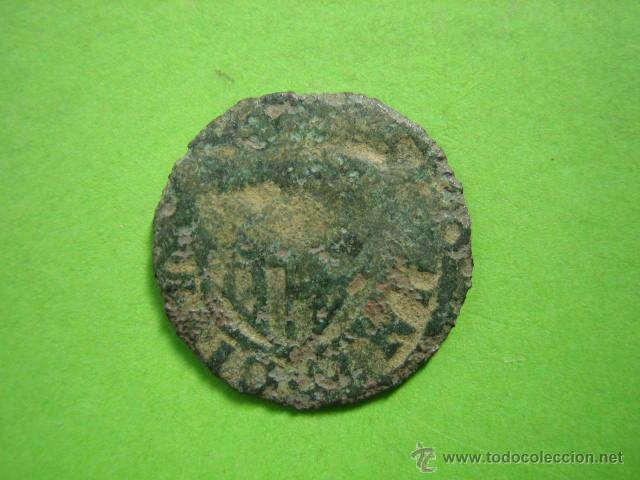 Monedas de Espa&ntilde;a: 2-Moneda Mediaval de 2 maravedies de Felipe - Foto 2