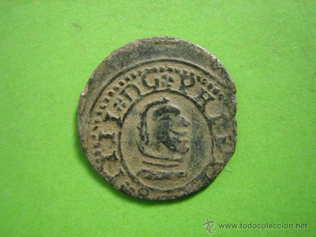 Monedas de Espa&ntilde;a: 2-Moneda Mediaval de 2 maravedies de Felipe IIII 1663 - Foto 1