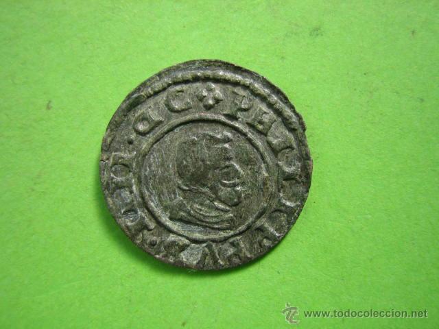 Monedas de Espa&ntilde;a: 2-Moneda Mediaval de 2 maravedies de Felipe IIII 1663 - Foto 1