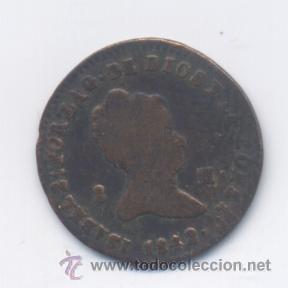 Monedas de Espa&ntilde;a: ISABEL II- 2 MARAVEDIS- 1842- SEGOVIA - Foto 1
