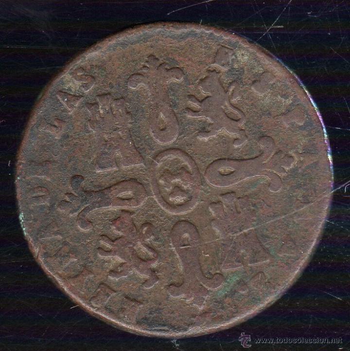 Monedas de Espa&ntilde;a: ISABEL II. 8 MARAVEDIS. 1842. SEGOVIA - Foto 2