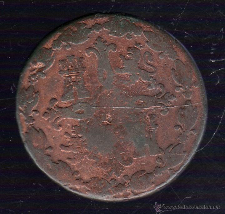 Monedas de Espa&ntilde;a: FERNANDO VII. 8 MARAVEDIS. 1837. SEGOVIA - Foto 2
