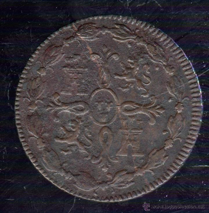 Monedas de Espa&ntilde;a: FERNANDO VII. 8 MARAVEDIS. 1820. JUBIA - Foto 2