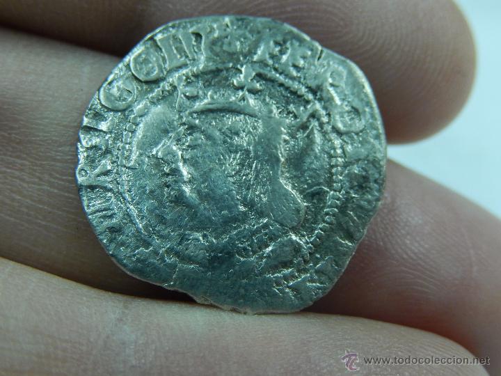 Monedas de Espa&ntilde;a: Fernando II. 1 Real. Mallorca. Plata. - Foto 1