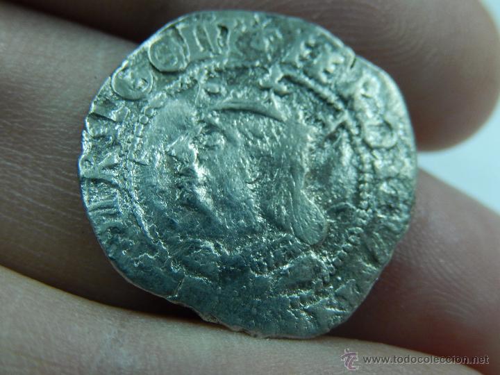 Monedas de Espa&ntilde;a: Fernando II. 1 Real. Mallorca. Plata. - Foto 2