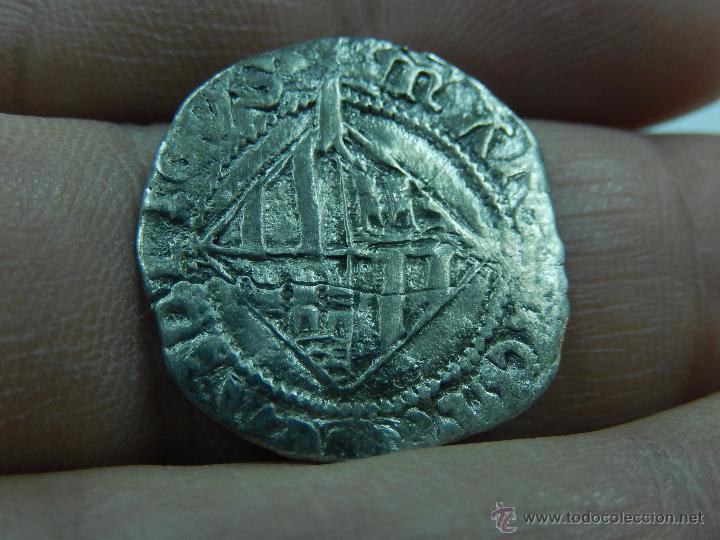 Monedas de Espa&ntilde;a: Fernando II. 1 Real. Mallorca. Plata. - Foto 3
