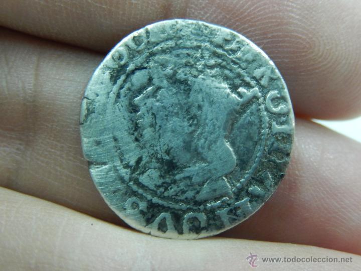 Monedas de Espa&ntilde;a: Fernando II. 1 Real. Mallorca. Plata. Variante de inter&eacute;s - Foto 2