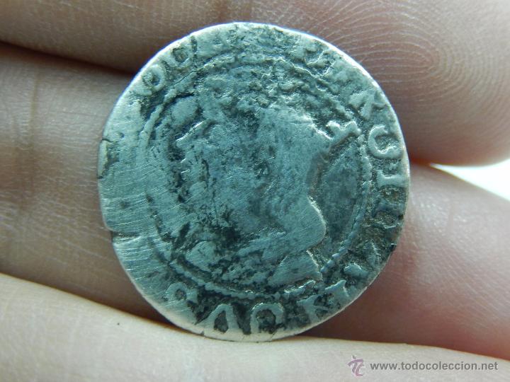 Monedas de Espa&ntilde;a: Fernando II. 1 Real. Mallorca. Plata. Variante de inter&eacute;s - Foto 3
