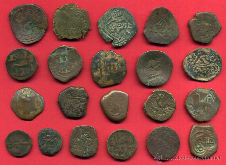 Monedas de Espa&ntilde;a: LOTE DE 20 MONEDAS MUY ANTIGUAS, COBRE , ORIGINALES , L3 C
