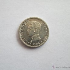 Monedas de España: ALFONSO XIII - 50 CENTIMOS 1904*1-0 PC V * PLATA . Lote 50166748