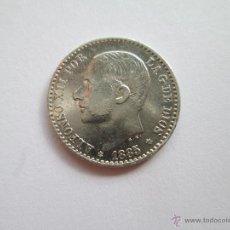 Monedas de España: ALFONSO XII * 50 CENTIMOS 1885*8-6 * MS M * PLATA. Lote 50196120