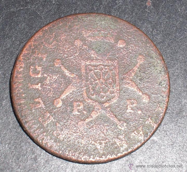 Monedas de Espa&ntilde;a: 3 maravedis 1826 Navarra - Foto 1