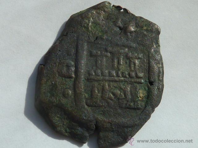 Monedas de Espa&ntilde;a: Escasos 8 Maravedis de Felipe IV de 1624 CECA de Granada - Foto 1