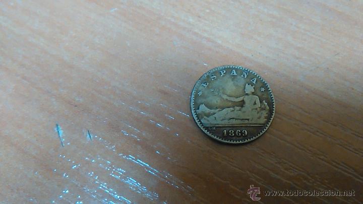 Monedas de Espa&ntilde;a: MONEDA DE 50 C&Eacute;NTIMOS -- A&Ntilde;O 1869 - Foto 1