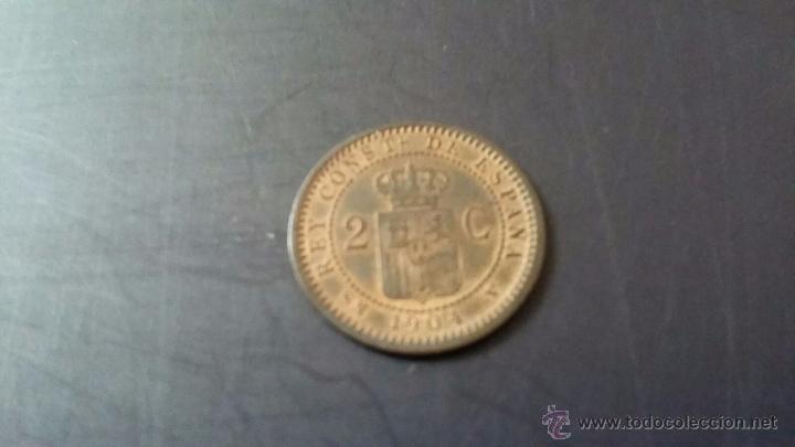 Monedas de Espa&ntilde;a: Lote 4 monedas de 2 centimos y 1 de 5 centimos - Foto 4