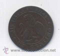 Monedas de Espa&ntilde;a: GOBIERNO PROVISIONAL- 1 CENTIMO-1870-OM-SC - Foto 1
