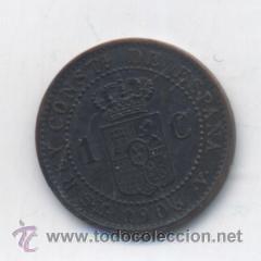 Monedas de Espa&ntilde;a: ALFONSO XIII- 1 CENTIMO-1906*06-SLV-SC - Foto 1
