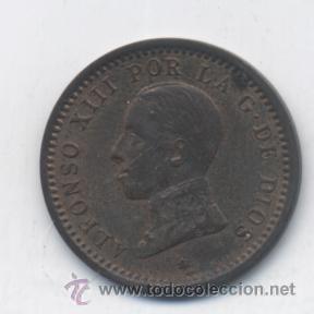 Monedas de Espa&ntilde;a: ALFONSO XIII- 2 CENTIMOS-1912*12-PCV-SC - Foto 1