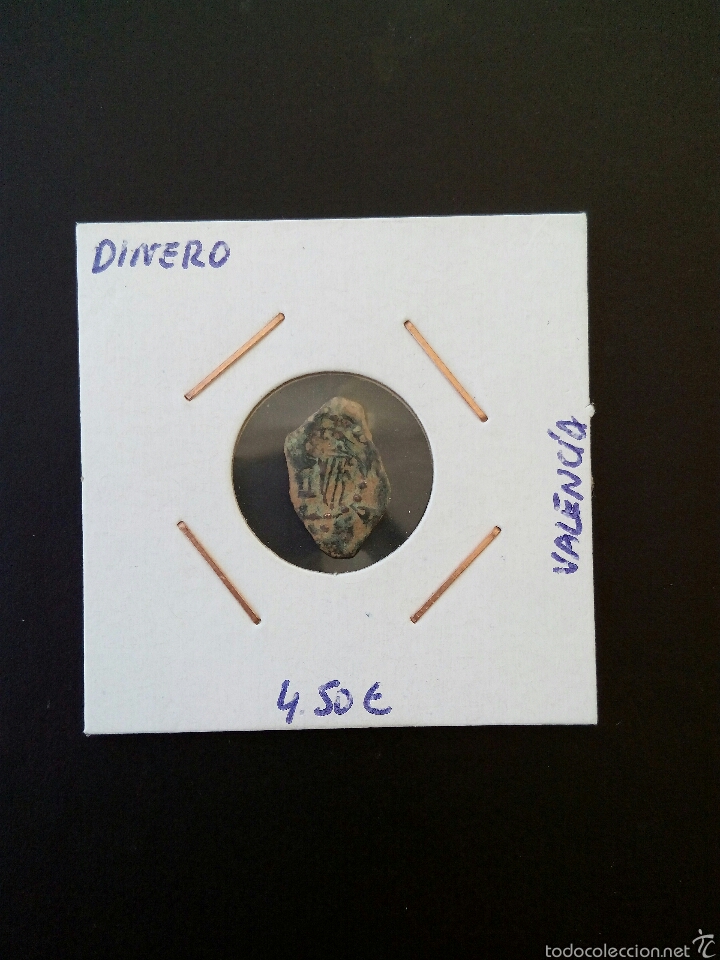 Monedas de Espa&ntilde;a: DINERO DE VALENCIA - Foto 1