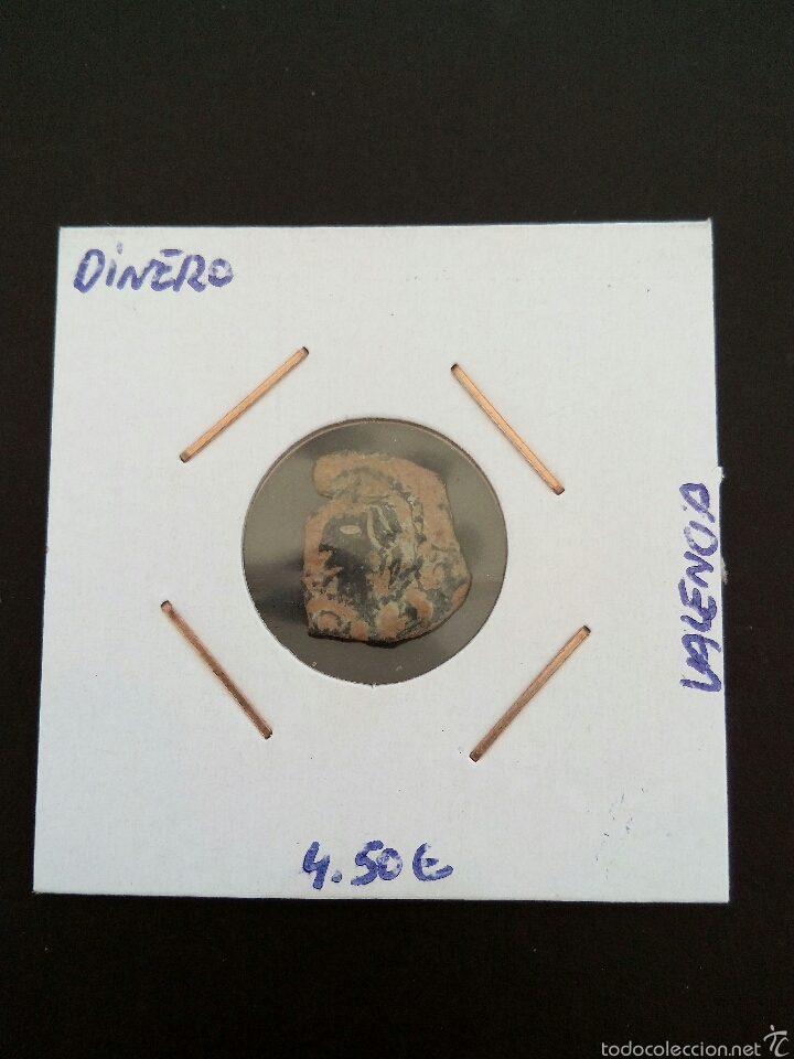 Monedas de Espa&ntilde;a: DINERO DE VALENCIA - Foto 1
