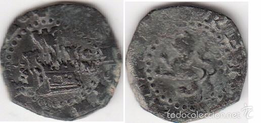 Monedas de Espa&ntilde;a: FELIPE II: 2 CUARTOS BURGOS - Foto 1