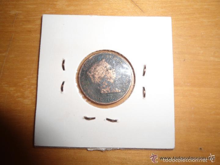 Monedas de Espa&ntilde;a: ANTIGUA MONEDA ISABEL II - 10 CENTIMOS DE REAL - Foto 1