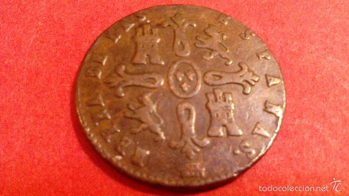 Monedas de Espa&ntilde;a: ISABEL II, 8 MARAVEDIS, 1849 SEGOVIA - Foto 2