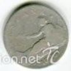 Monedas de España: UNA (1) PESETAS GOBIERNO PROVISIONAL 1870. Lote 55913615