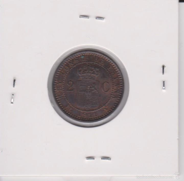 Monedas de Espa&ntilde;a: 2 centimos 1911*11 alfonso XIII EBC+ - Foto 2