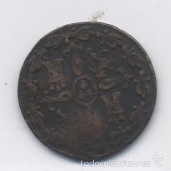 Monedas de Espa&ntilde;a: FERNANDO VII- 4 MARAVEDIS- 1833- SEGOVIA - Foto 2