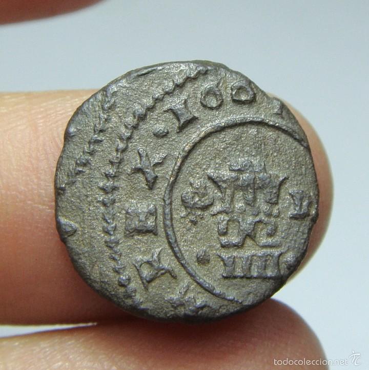 Monedas de Espa&ntilde;a: 4 Maraved&iacute;s. Felipe IV. Granada - 1661 - Foto 2