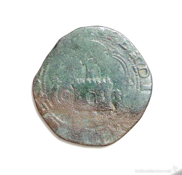 Monedas de Espa&ntilde;a: CUATRO MARAVEDIES REYES CATOLICOS CECA DE CUENCA - Foto 2