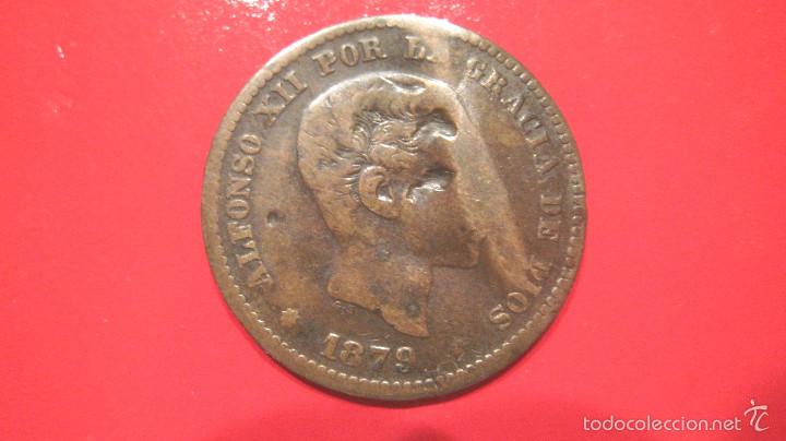 Monedas de Espa&ntilde;a: MONEDA 5 CENTIMOS DE ALFONSO XII. CON DEFECTO - Foto 1
